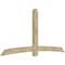 Ekena Millwork Bellingham Rough Sawn Timber Gable Bracket, Douglas Fir, 108"W x 54"H x 4"D x 6"F, 12/12 Pitch GBW108X54X0406BEL00RDF - alternate 3